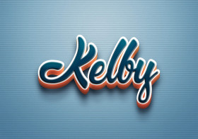 Cursive Name DP: Kelby