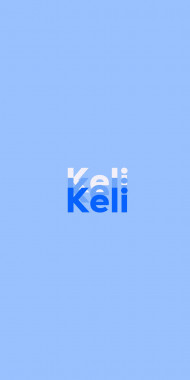 Name DP: Keli