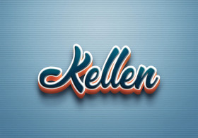 Cursive Name DP: Kellen