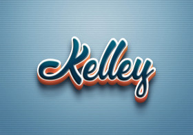 Cursive Name DP: Kelley