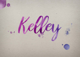 Kelley Watercolor Name DP
