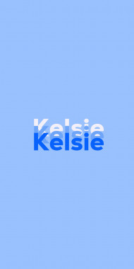 Name DP: Kelsie