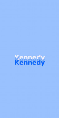 Name DP: Kennedy