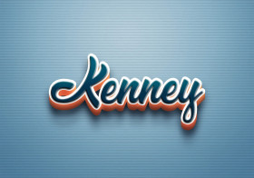 Cursive Name DP: Kenney