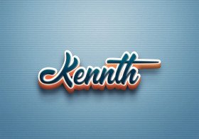 Cursive Name DP: Kennth