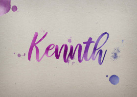 Kennth Watercolor Name DP
