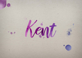 Kent Watercolor Name DP