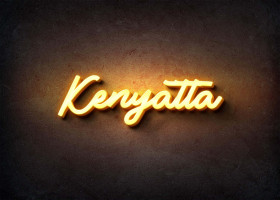 Glow Name Profile Picture for Kenyatta