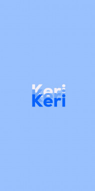 Name DP: Keri