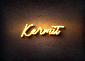 Glow Name Profile Picture for Kermit