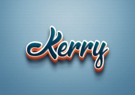 Cursive Name DP: Kerry