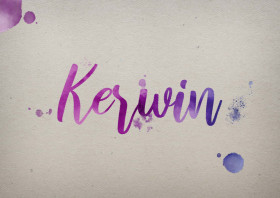 Kerwin Watercolor Name DP