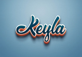 Cursive Name DP: Keyla
