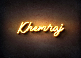 Glow Name Profile Picture for Khemraj