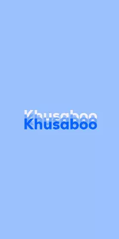 Name DP: Khusaboo