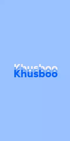 Name DP: Khusboo