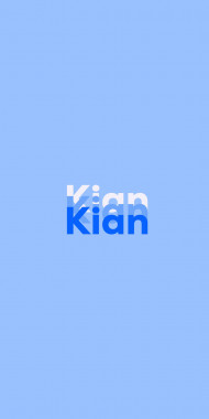 Name DP: Kian