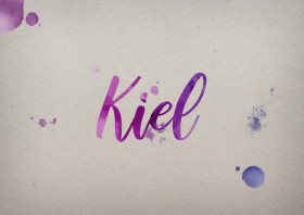 Kiel Watercolor Name DP