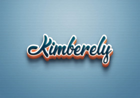 Cursive Name DP: Kimberely