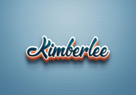 Cursive Name DP: Kimberlee