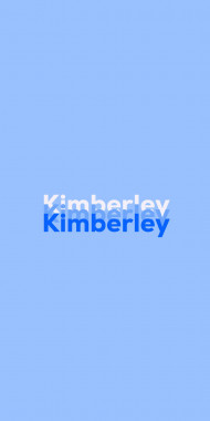 Name DP: Kimberley