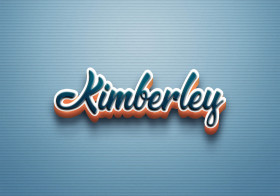 Cursive Name DP: Kimberley