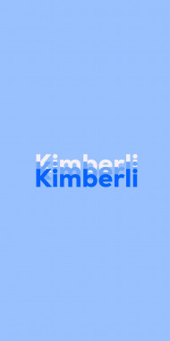 Name DP: Kimberli