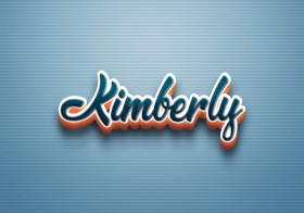 Cursive Name DP: Kimberly