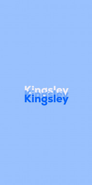 Name DP: Kingsley