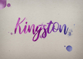 Kingston Watercolor Name DP
