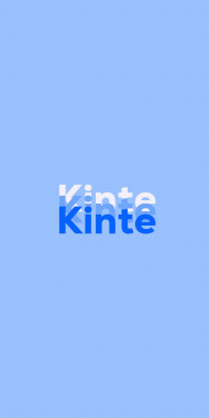 Name DP: Kinte