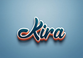 Cursive Name DP: Kira