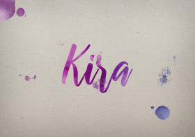 Kira Watercolor Name DP