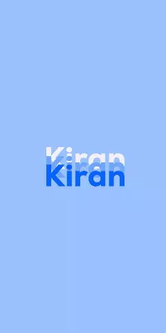 Kiran Name Wallpaper