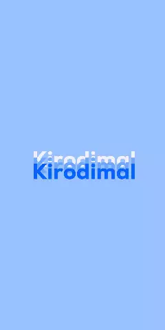 Name DP: Kirodimal