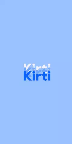 Name DP: Kirti