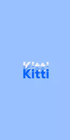 Name DP: Kitti