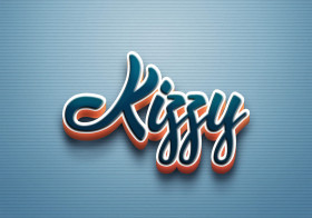 Cursive Name DP: Kizzy