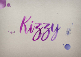 Kizzy Watercolor Name DP