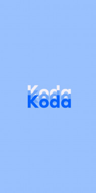 Name DP: Koda