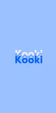 Name DP: Kooki