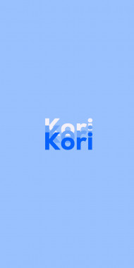 Name DP: Kori