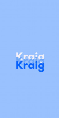 Name DP: Kraig