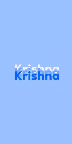Name DP: Krishna