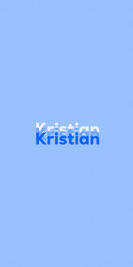 Name DP: Kristian