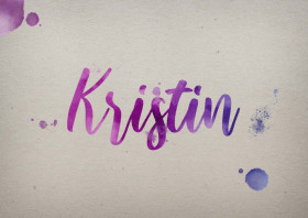 Kristin Watercolor Name DP