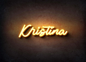 Glow Name Profile Picture for Kristina