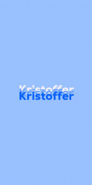 Name DP: Kristoffer
