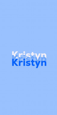 Name DP: Kristyn