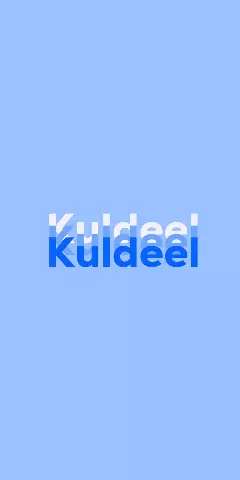 Name DP: Kuldeel